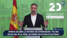 Abascal avisa a Guardiola: "Los votos de Vox y sus votantes deben contar y no van a ser traicionados"