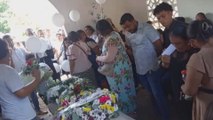 Dolor y clamor de justicia en Gariché tras despedida de niña fallecida por atropello