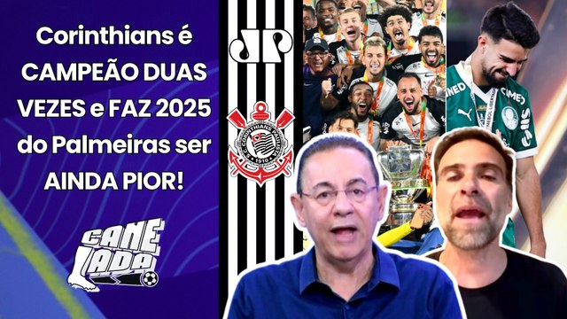 O PALMEIRAS NÃO GANHOU NADA, e o CORINTHIANS FOI CAMPEÃO DUAS VEZES em 2025!!! Isso é...