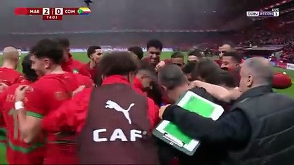 هدف أيوب الكعبي العالمي في مرمى جزر القمر بافتتاح كأس إفريقيا