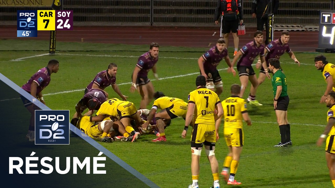 PRO D2 Saison 2025-2026 J15 - Résumé US Carcassonnaise - Soyaux-Angoulême XV