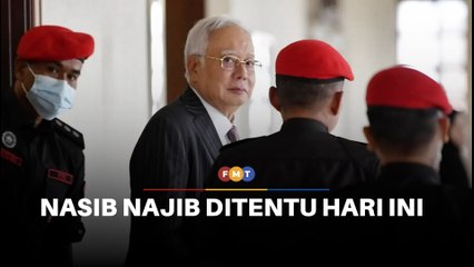 Najib tiba di Mahkamah Tinggi Kuala Lumpur untuk keputusan tahanan rumah 