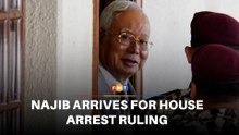 Najib arrives at KL Courts Complex ahead of house arrest verdict