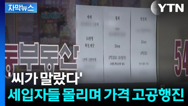 [자막뉴스] 엄두도 못 낼 지경...전세 씨가 마르더니 터질게 터졌다 / YTN