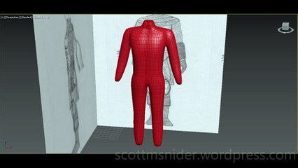 Flame: 3DS MAX Practice Polygon Modeling Model Video #37 (12-21-2025)