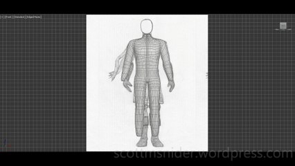 Flame: 3DS MAX Practice Polygon Modeling Model Video #42 (12-21-2025)