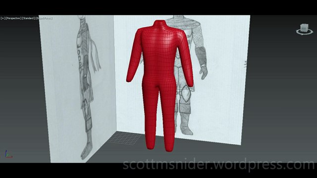 Flame: 3DS MAX Practice Polygon Modeling Model Video #45 (12-21-2025)