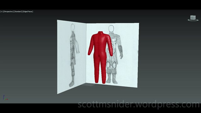 Flame: 3DS MAX Practice Polygon Modeling Model Video #48 (12-21-2025)