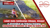 Lalaki, kinagat at kinaladkad ng buwaya matapos itong tumalon sa hawla | Kapuso Mo, Jessica Soho