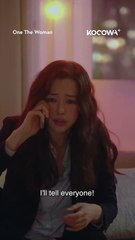 One too many drinks led to one too many spilled truths 😅 #onethewoman #LeeHaNee #kdrama #kocowa