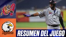 Resumen del juego Tigres de Aragua vs Águilas del Zulia | 21 de diciembre de 2025