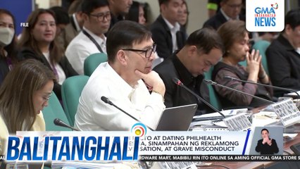 Executive Sec. Ralph Recto at dating PhilHealth Pres. Emmanuel Ledesma, sinampahan ng reklamong plunder, graft, malversation, at grave misconduct | Balitanghali