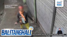 Lalaki, ilang beses pinagbabato ang CCTV ng isang establisimyento | Balitanghali