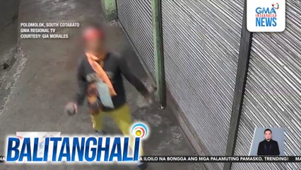 Lalaki, ilang beses pinagbabato ang CCTV ng isang establisimyento | Balitanghali