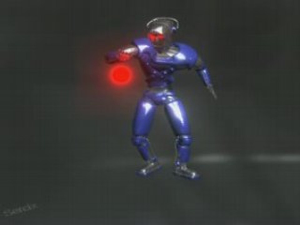 Robot and light shepe