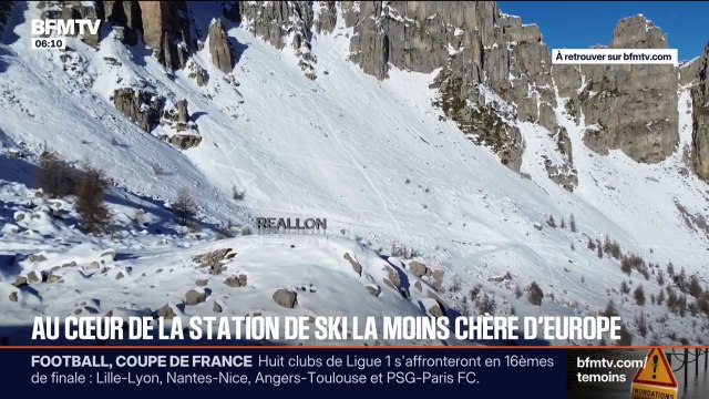 Hautes-Alpes: BFMTV vous emmène au cœur de la station de ski la moins chère d’Europe
