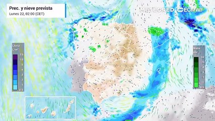 Tiempo actualizado para las Navidades 2025