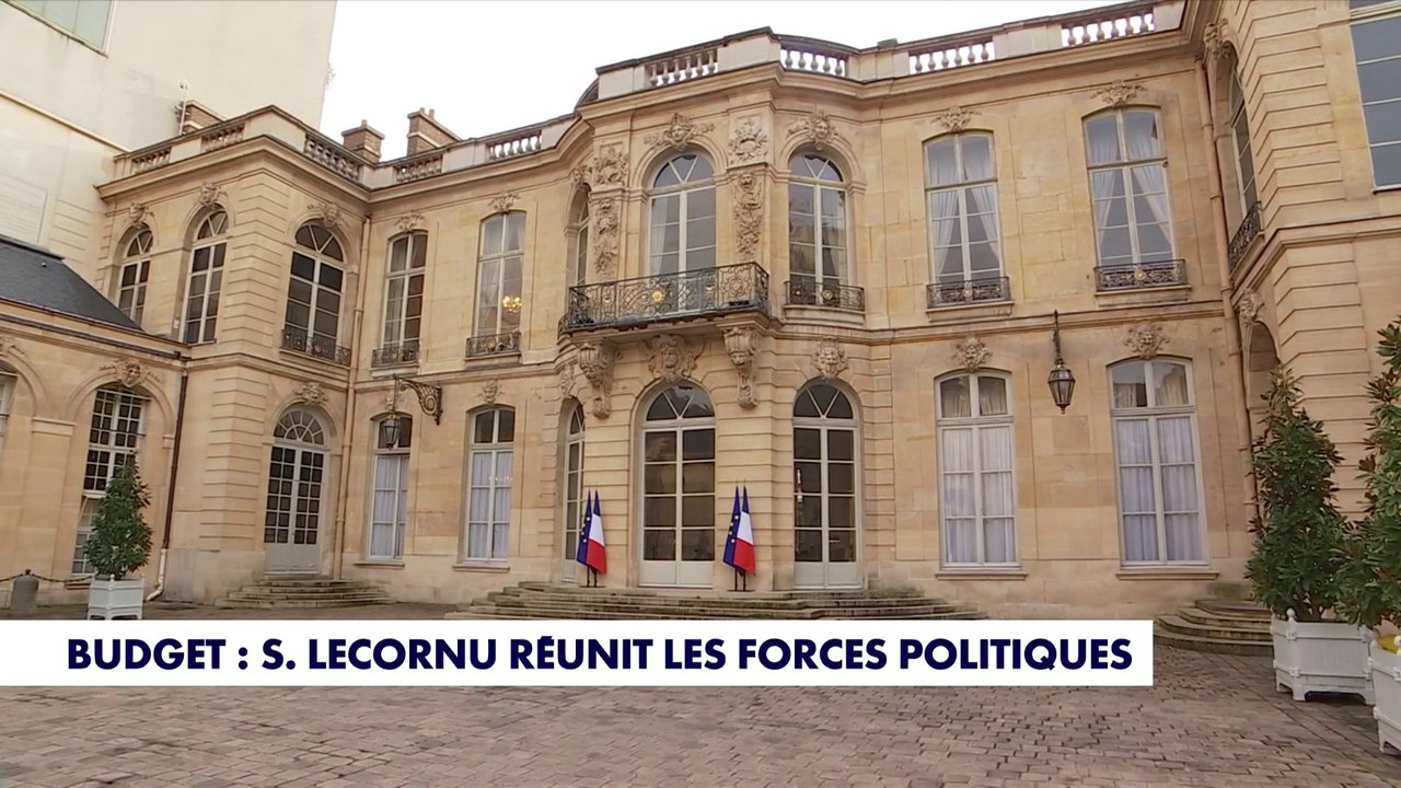 Budget : Sébastien Lecornu réunit les forces politiques
