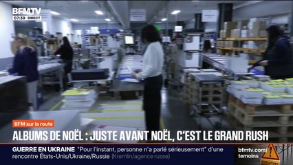 Avec 15.000 calendriers personnalisés imprimés par jour, cette entreprise tourne à plein régime à deux jours du réveillon