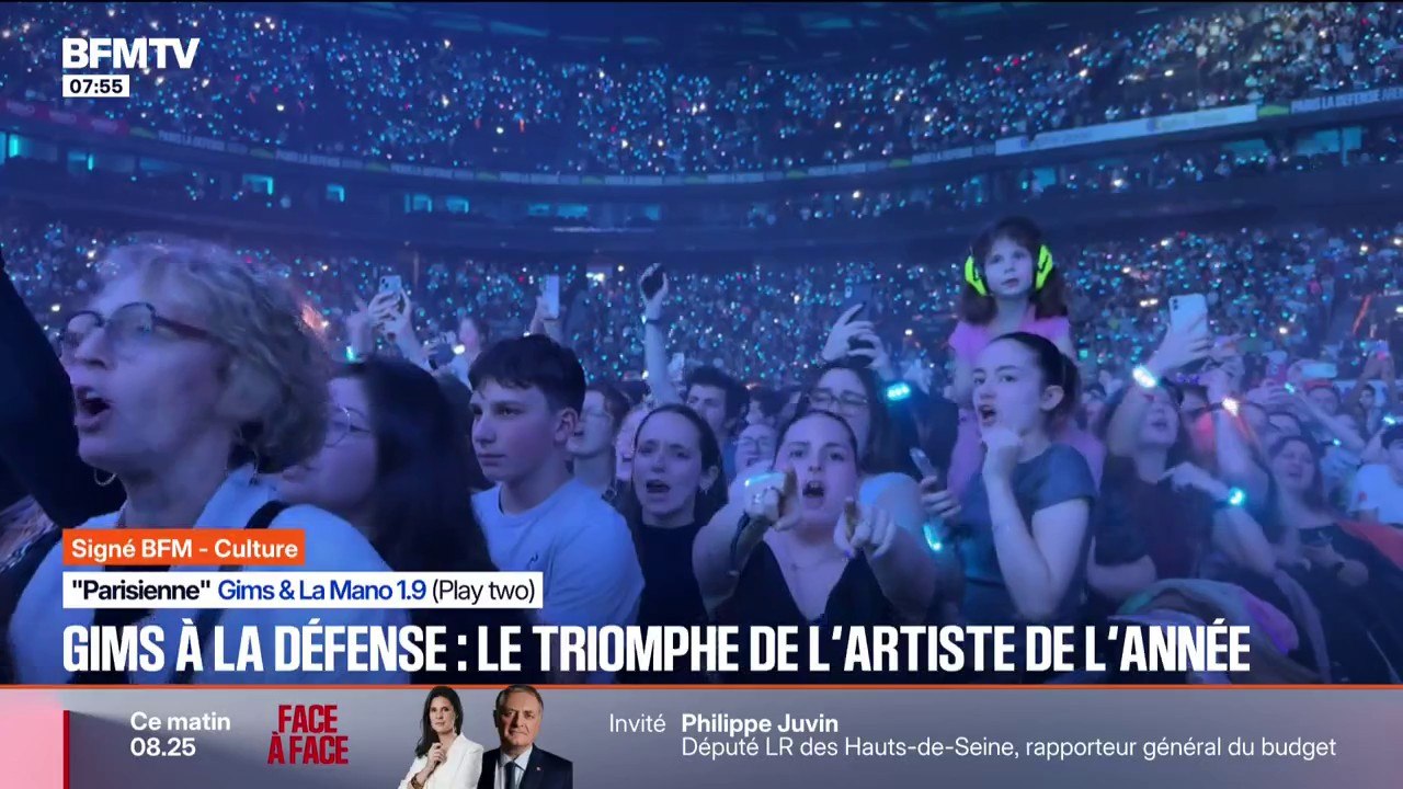 Gims réunit 200.000 spectateurs lors de cinq concerts à La Défense Arena de Paris