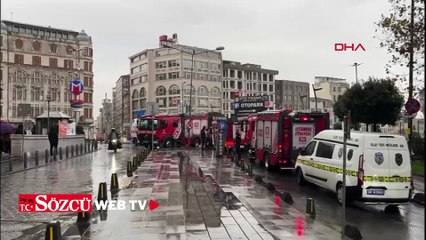 Şişhane metro istasyonunda intihar girişimi
