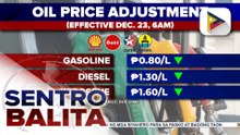 Higit P1 rollback sa diesel at kerosene, ipatutupad bukas; gasoline, may bawas-presyo rin