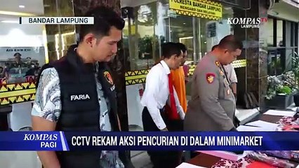 CCTV Rekam Aksi Pencurian di Dalam Minimarket