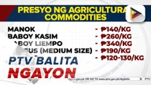 D.A., hindi na inaasahang lolobo ang presyo ng ilang agricultural na produkto