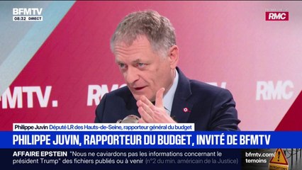 Pas de budget voté: “Ce n’est pas grave”, assure le rapporteur général du budget, Philippe Juvin