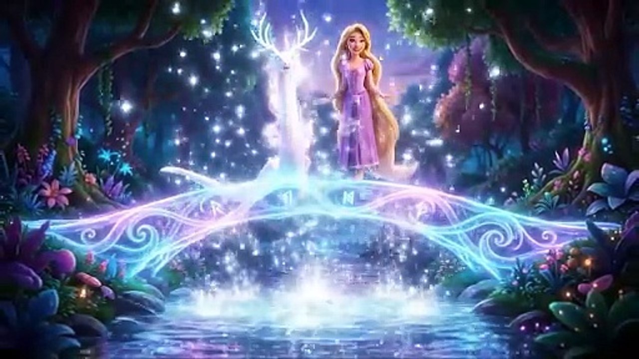 “Rapunzel & the Magical White Snake | 90-Second Cartoon Adventure”