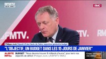 Philippe Juvin, rapporteur général du budget, raconte qu’