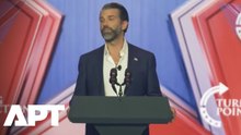 “They Killed Him For Free Speech”: Trump Jr. Ignites Turning Point USA | APT