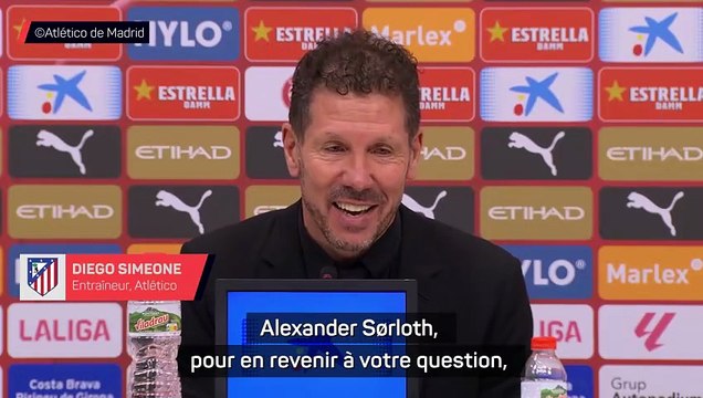 Simeone : Sørloth, un joueur très important pour nous