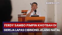 Saat Ferdy Sambo Pimpin Khotbah di Gereja Lapas Cibinong Jelang Natal