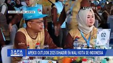 56 Wali Kota di Indonesia Hadiri Apeksi Outlook 2025 di Bandar Lampung | SAPA PAGI