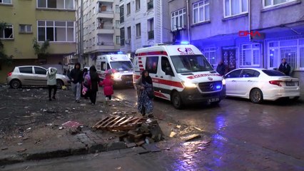 Kentsel dönüşüme giren binada yangın: Polis 2 kişiyi gözaltına aldı