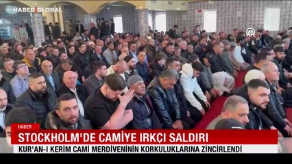 İsveç'te camiye ırkçı saldırı: İslamofobik saldırıyla ilgili inceleme başlatıldı