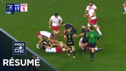PRO D2 Saison 2025-2026 J15 - Résumé FC Grenoble Rugby - US Dax