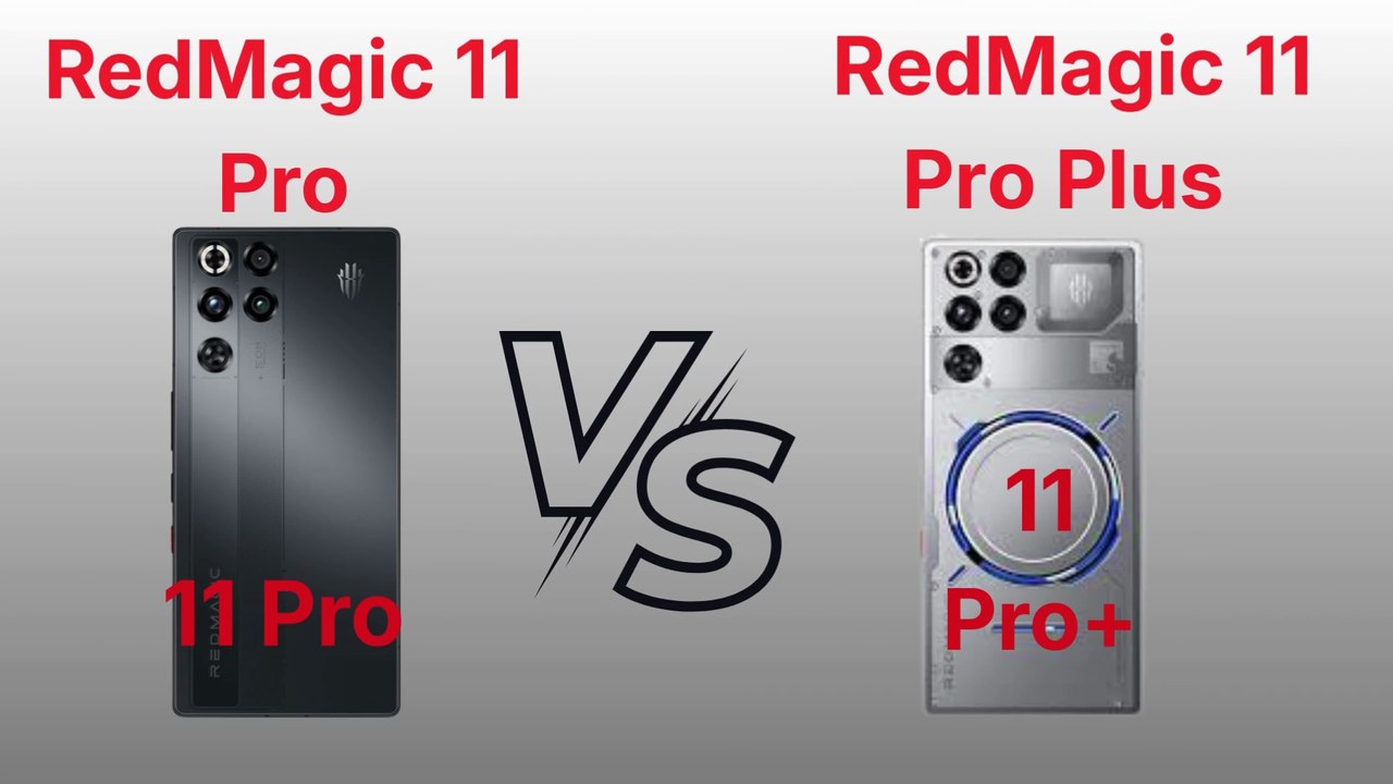 Red Magic 11 Pro vs Red Magic 11 Pro+ Comparison!