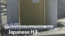 Japanese H3 rocket fails to put satellite into orbit