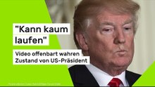 "Kann kaum laufen" - Video offenbart wahren Zustand von US-Präsident