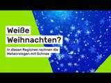 Weiße Weihnachten? In diesen Regionen rechnen die Meteorologen mit Schnee