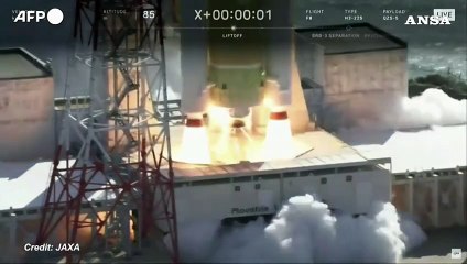 Giappone, lanciato il razzo H3 F8 di nuova generazione con il satellite QZS-5 Michibiki