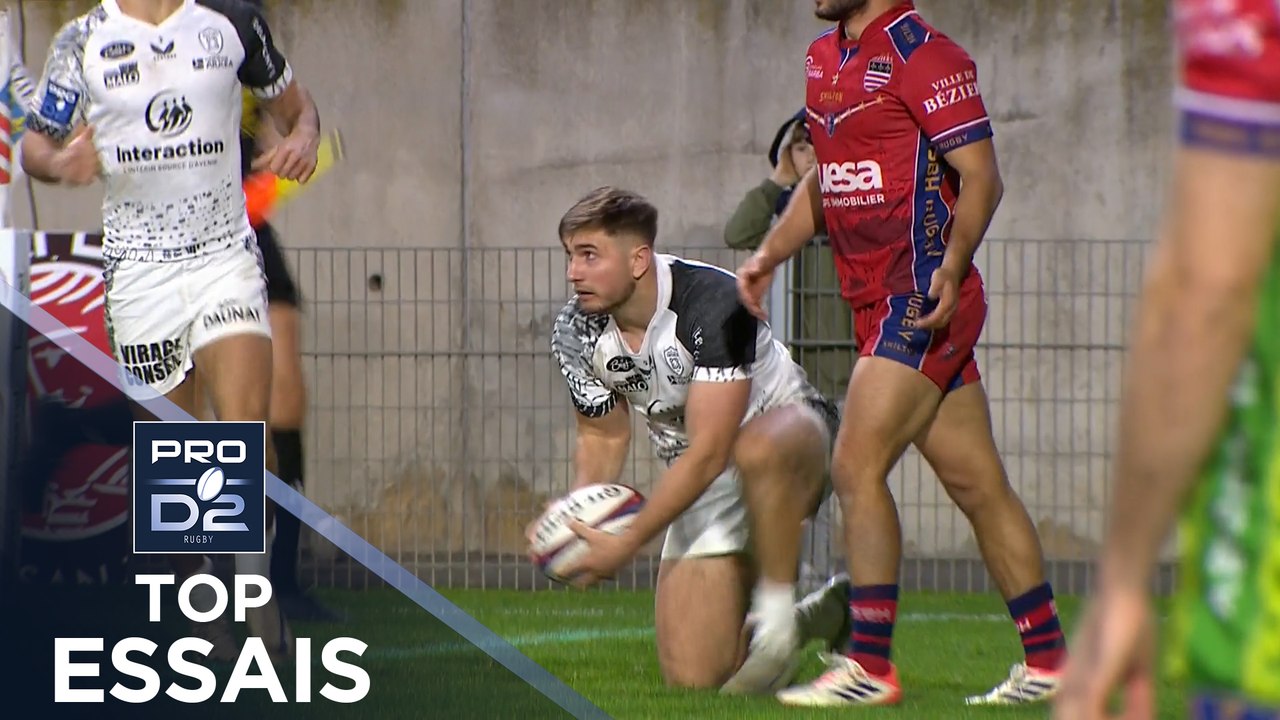 TOP Essais de la J15 – PRO D2 – Saison 2025-2026
