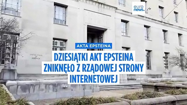 Dziesiątki akt Epsteina zniknęły z rządowej strony internetowej. M.in. zdjęcia Donalda Trumpa
