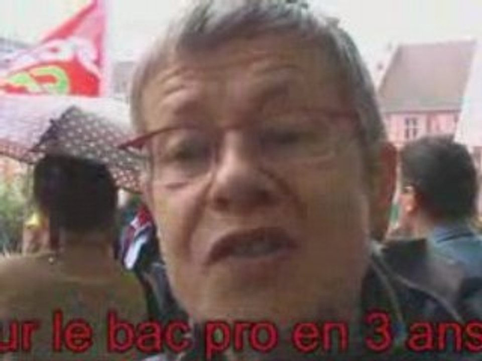 Anne Reine Secrétaire départementale UNSA 68