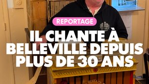 Reportage : Il chante à Belleville depuis plus de 30 ans
