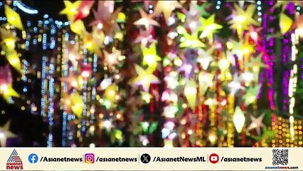 കളറായി തലസ്ഥാനം; കൂറ്റൻ ക്രിസ്മസ് ട്രീയും ലൈറ്റുകളും ഒരുക്കി തലസ്ഥാനത്തെ ക്രിസ്മസ് ആഘോഷം