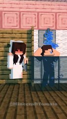 2 - Ghost JJ's sister in the shower 🥵 - JJ MAIZEN Minecraft