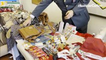 Bologna, sequestrati 4mila prodotti contraffatti e non sicuri: il video